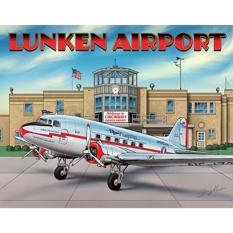 Lunken DC-3 print