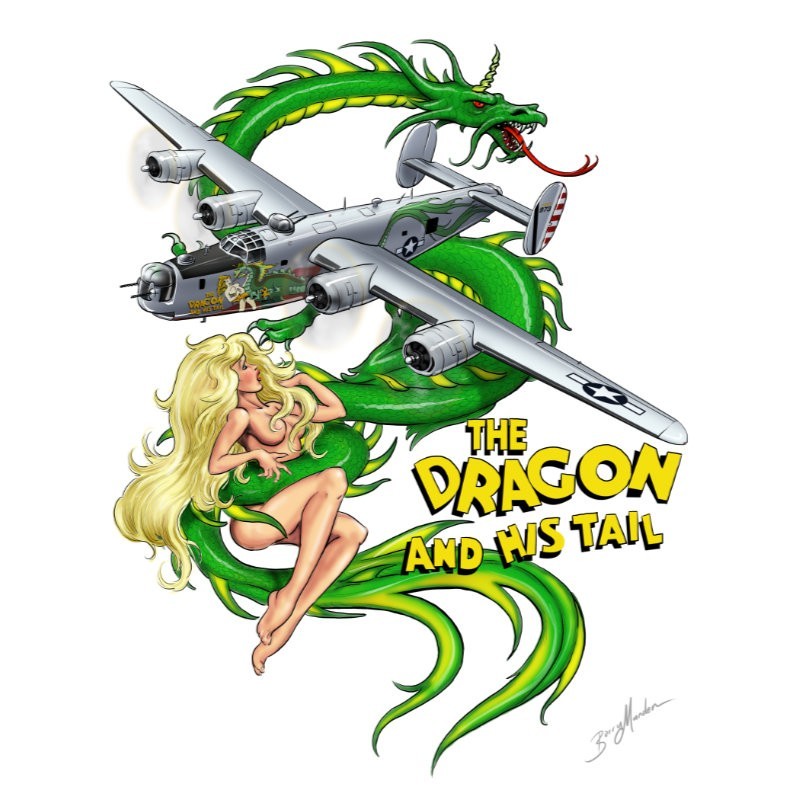 Dragon and its Tail Print